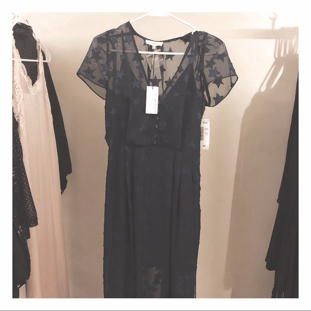 Current Air Blue Star Dress